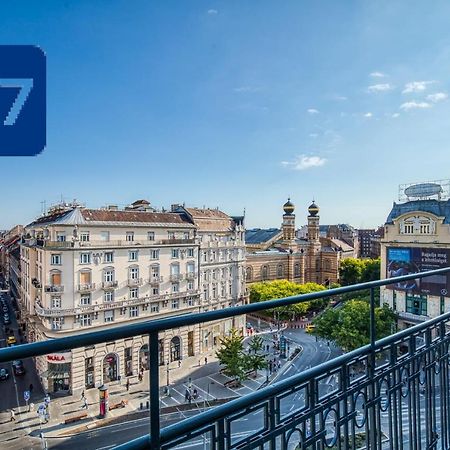 Ferienwohnung Panoramic Smart Penthouse Central View Of Grand Synagogue Budapest Exterior foto